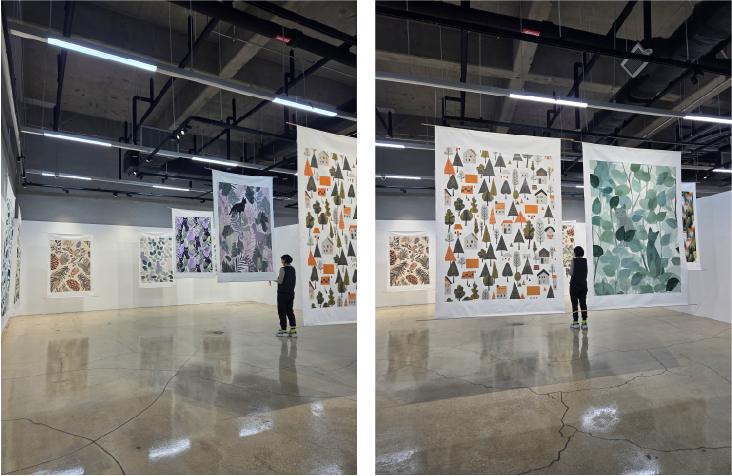 이유진교수 개인전-'자운대,보라색 구름이 머무는 곳' 1번째 파일 - 자세한 내용은 본문 참조